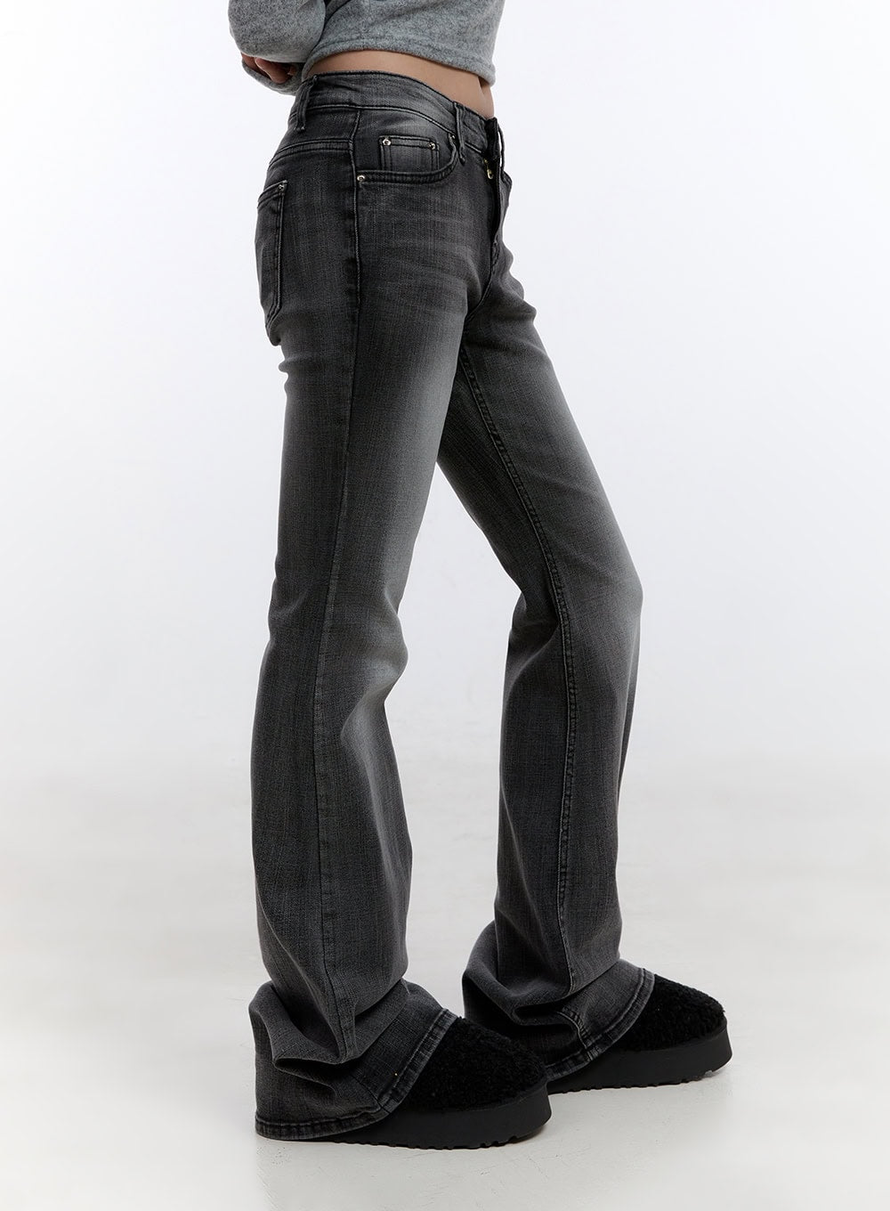 Gianna Faded Flared Jeans CO422