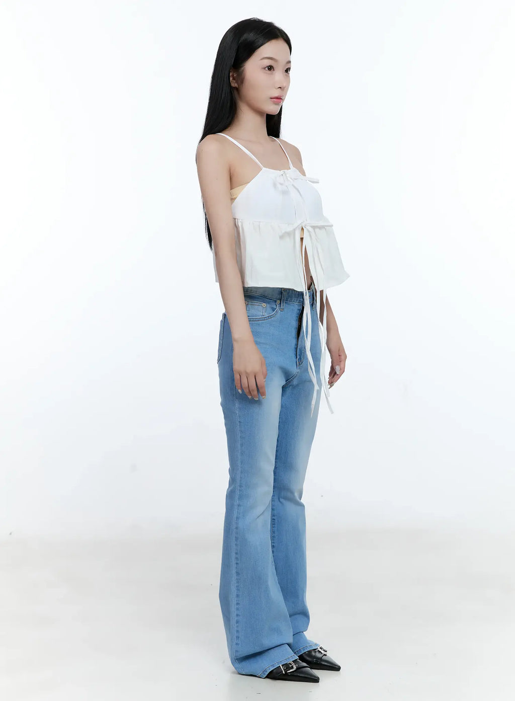 Ribbon Tie Tank Top CL530