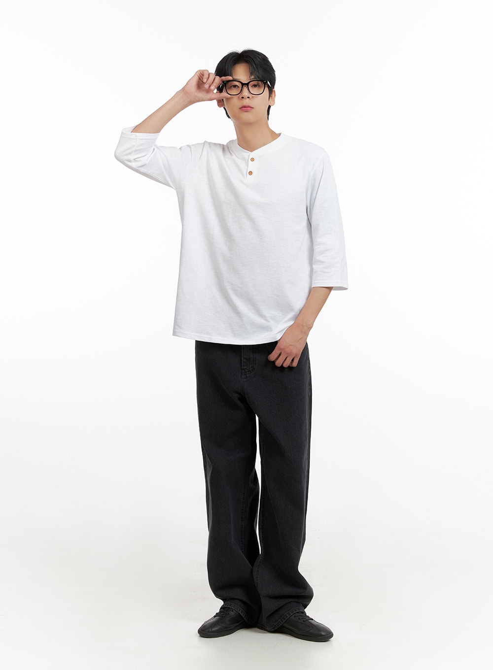 Men's Loose Fit Straight Jeans IL403