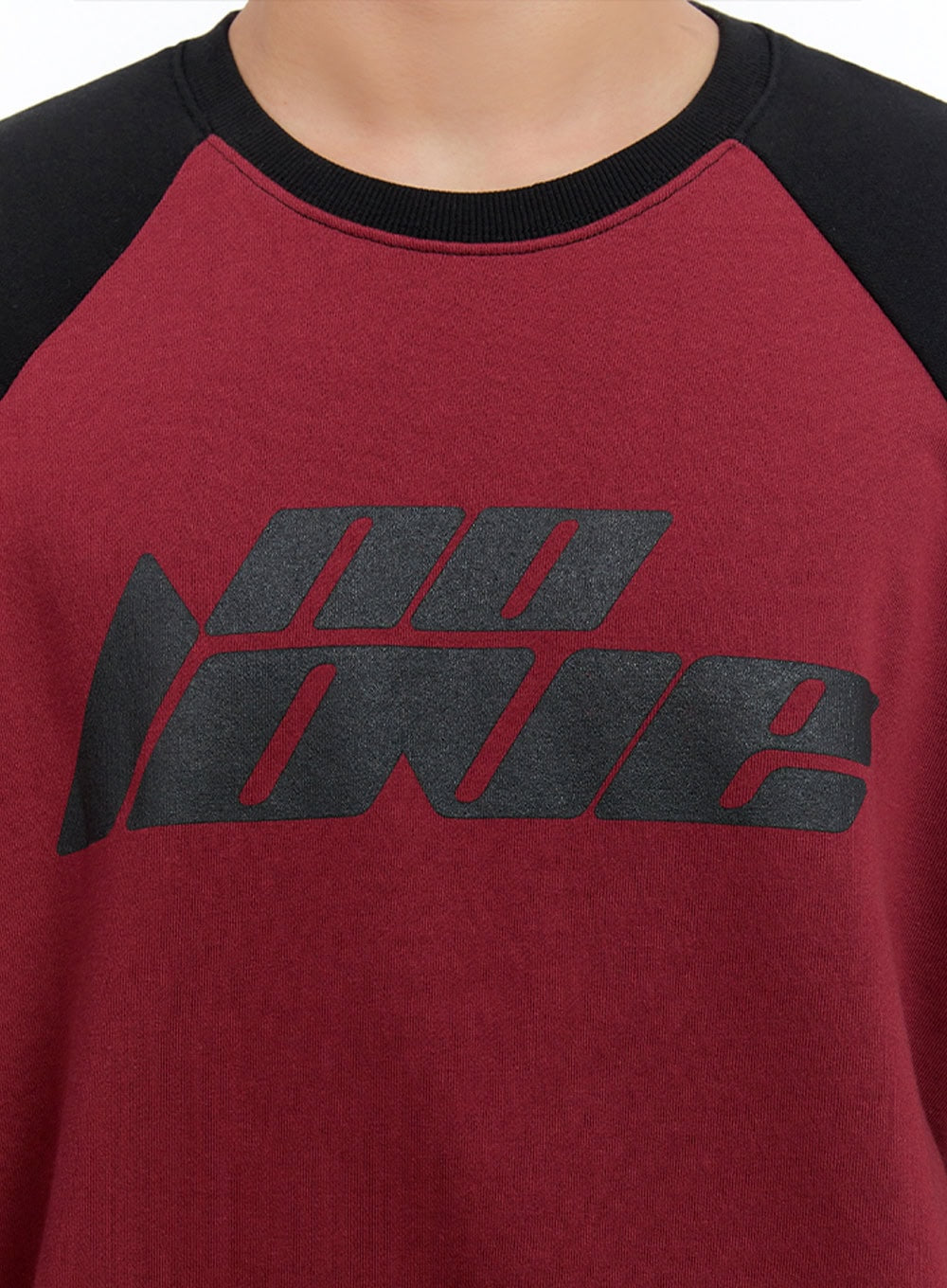 Men's Cotton Graphic Raglan Sweatshirt IS413