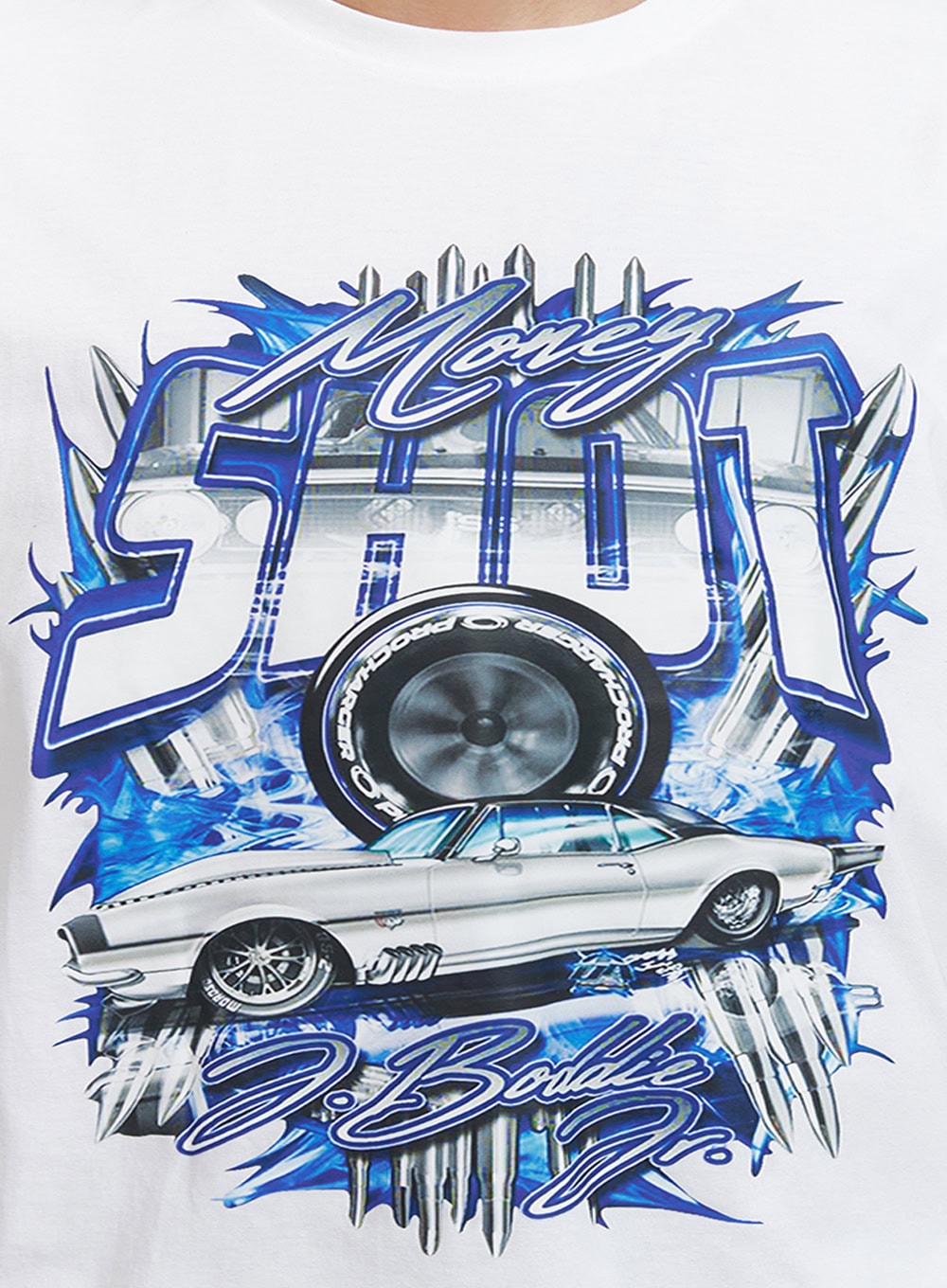 Men's Round Neck Graphic T-Shirt IL404