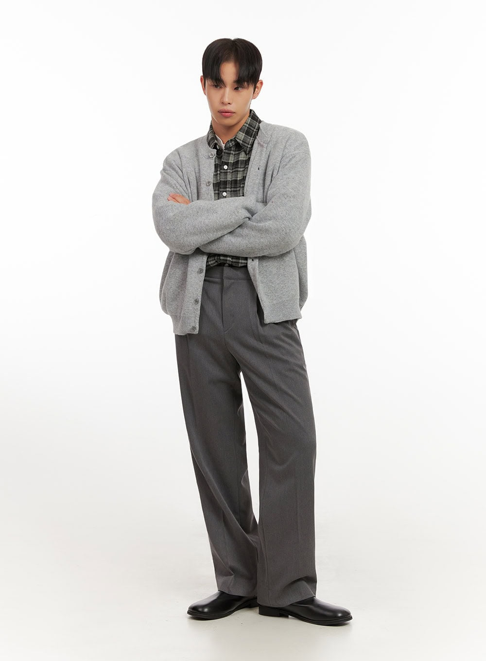 Men's Tailored Wide-Fit Slacks ID406