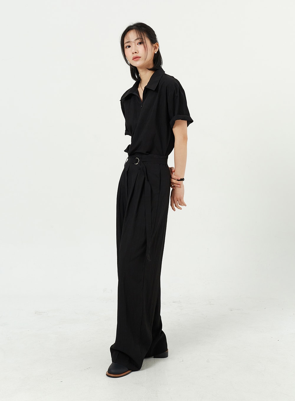 Belt Tailored Pants OM309