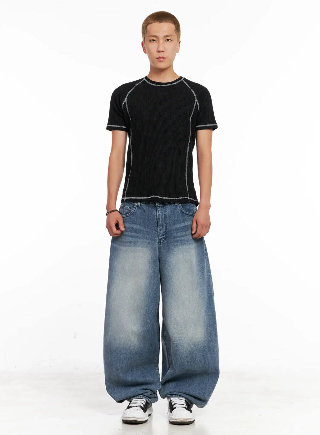 Men's Balloon-Fit Denim Jeans IL518