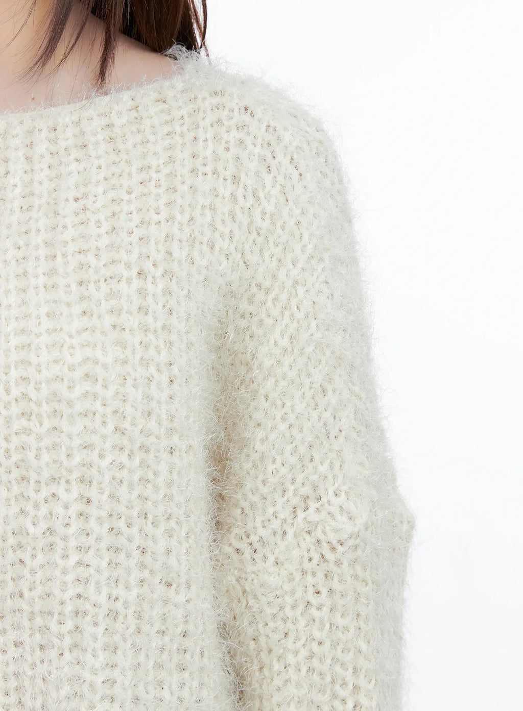 Fluffy Boatneck Sweater CG529