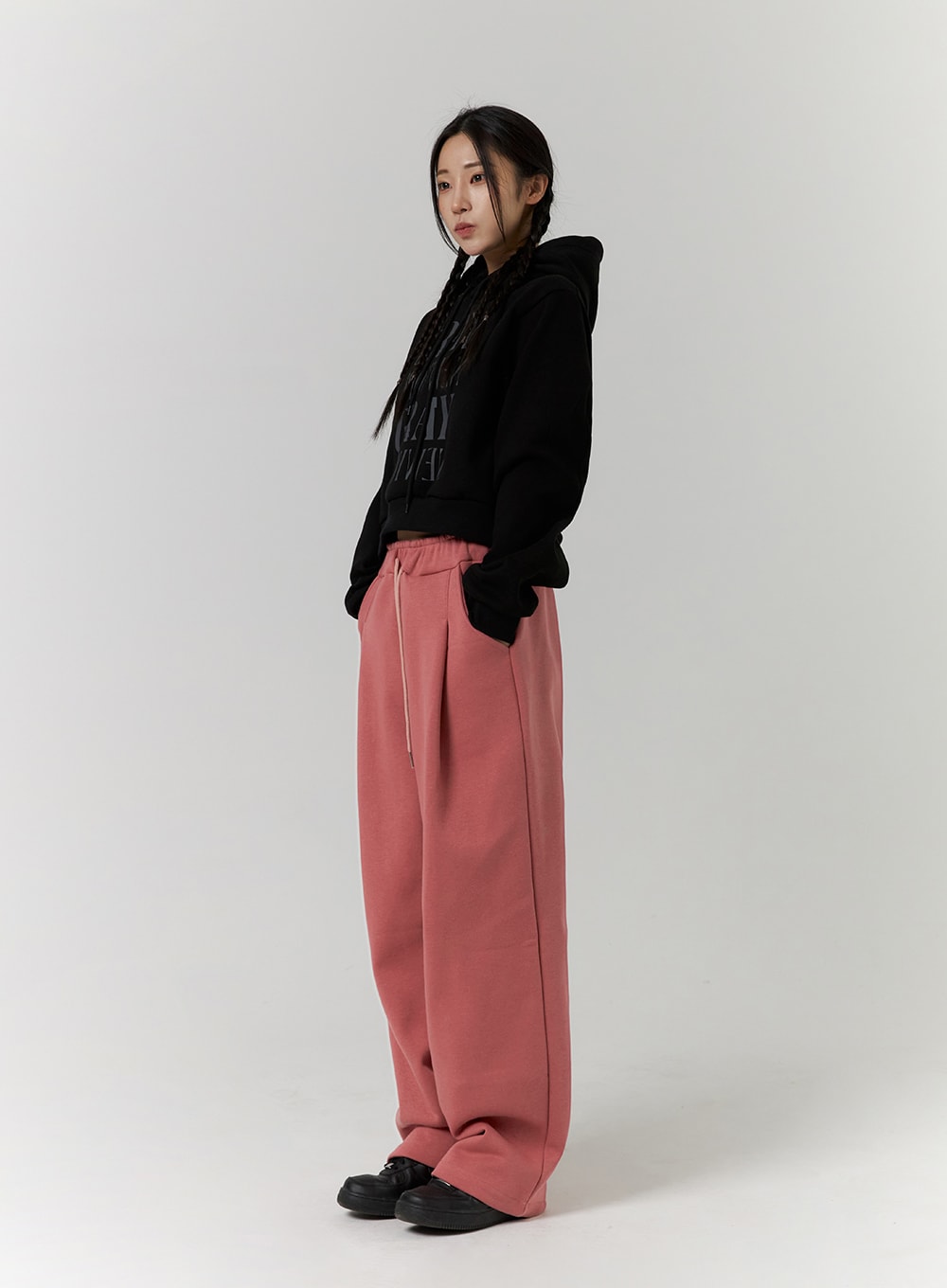 Lettering Sweat Hoodie CD312