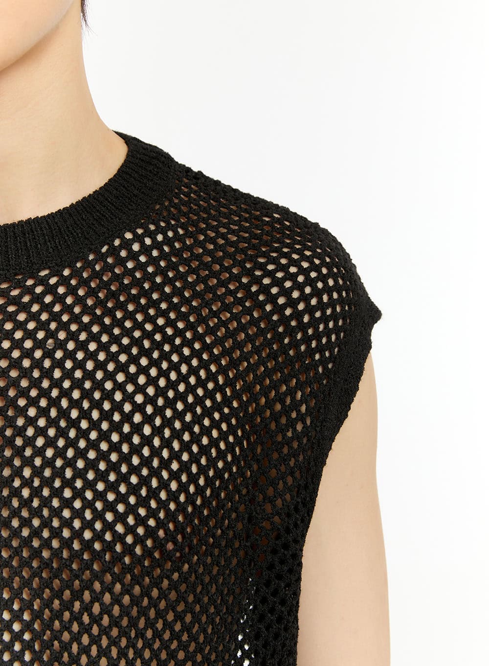 Men's Sheer Sleeveless Top IL418