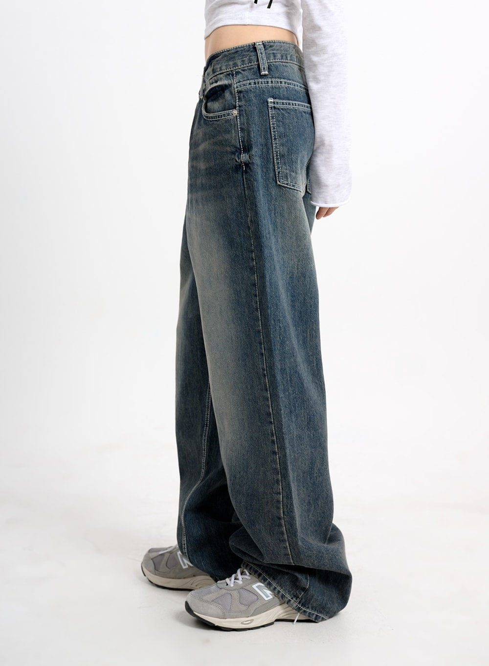 Low Waist Baggy Jeans CM415