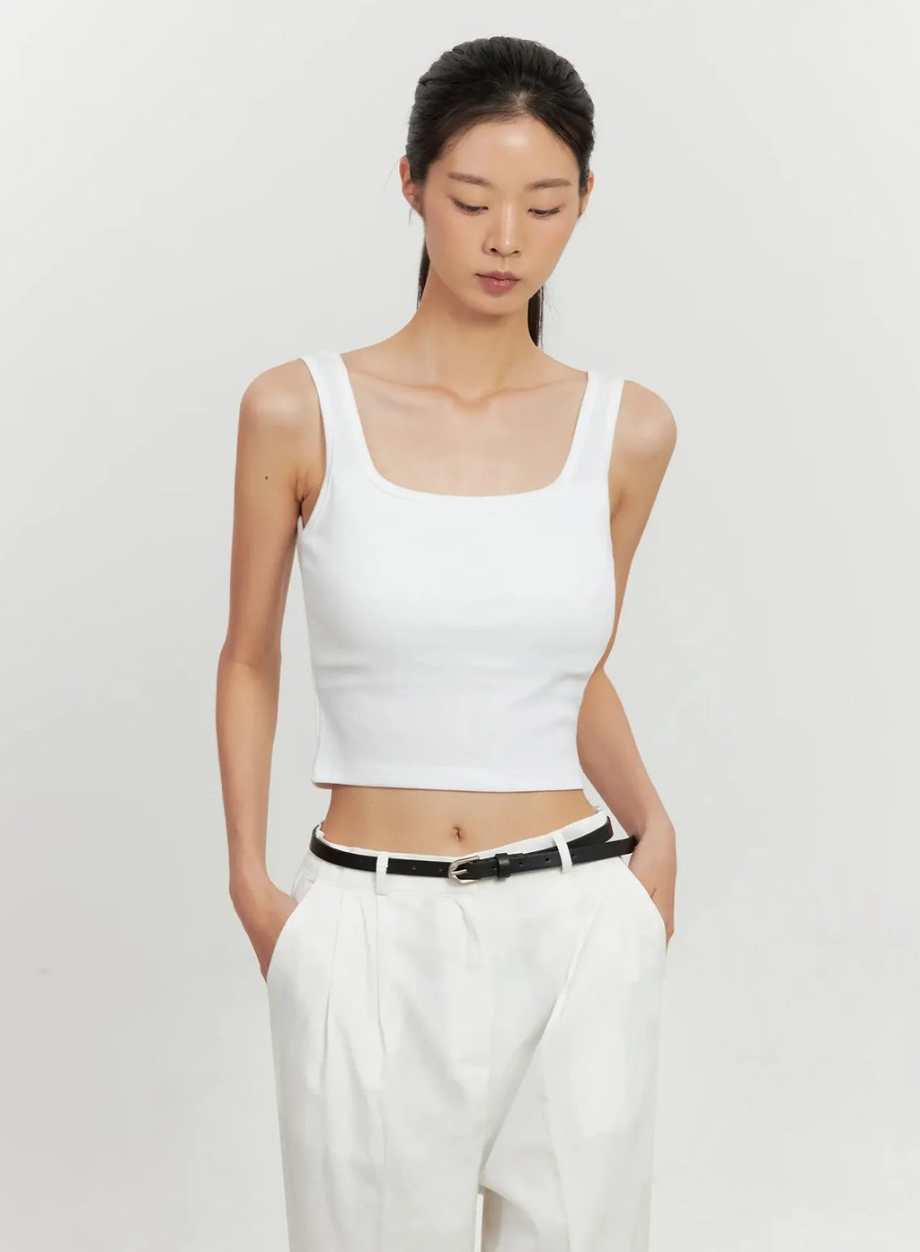 Essential Crop Tank Top IL528