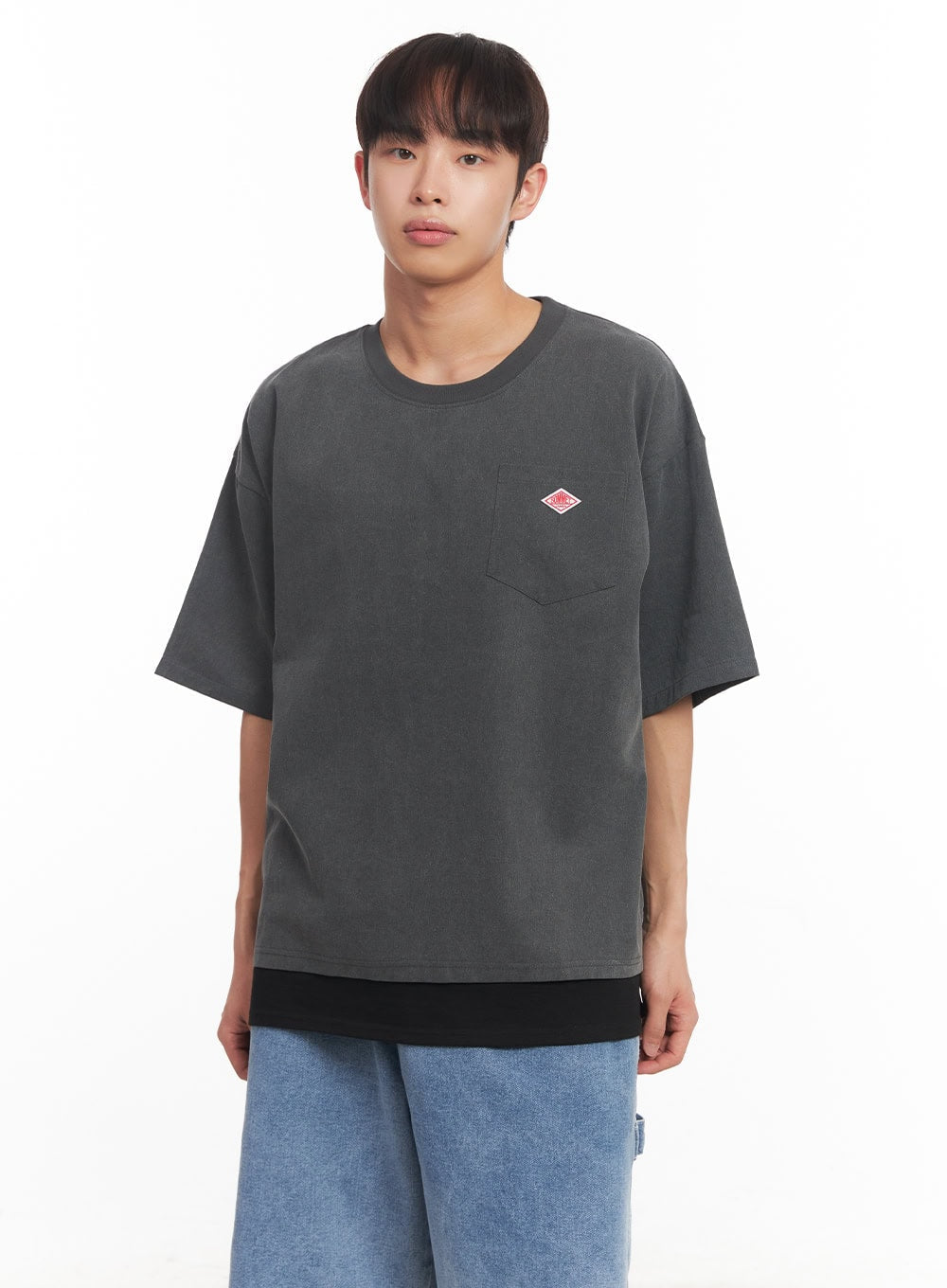 Men's Oversized Washed T-Shirt IA521