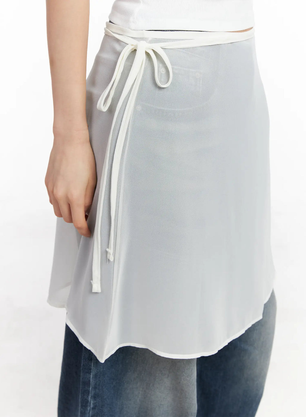 Basic Layered Midi Skirt CC1109