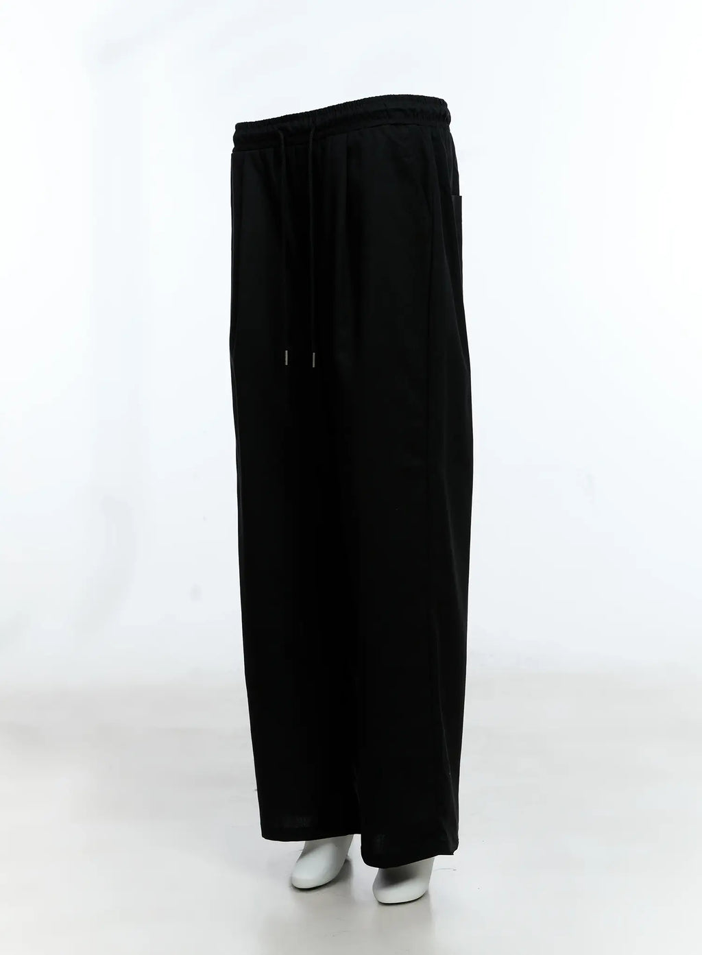 Men's Linen Pintuck Wide-Leg Pants IG512