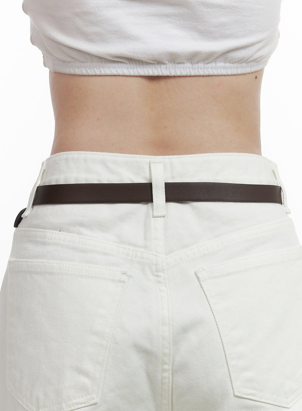 Classic Thin Buckle Belt OO416