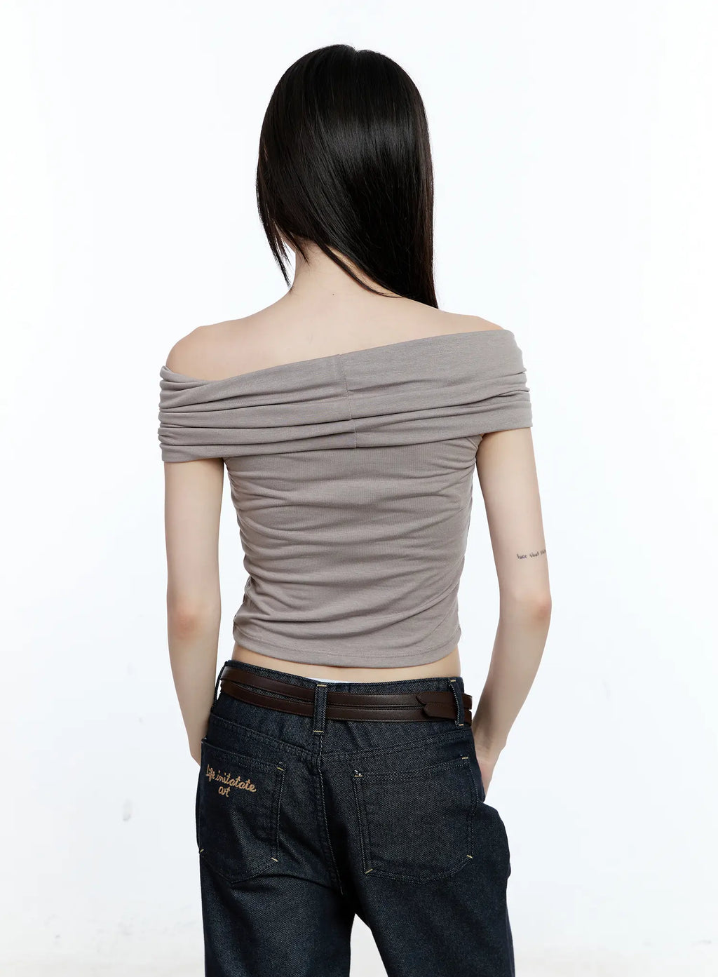 Double Strap Faux Leather Belt CG511