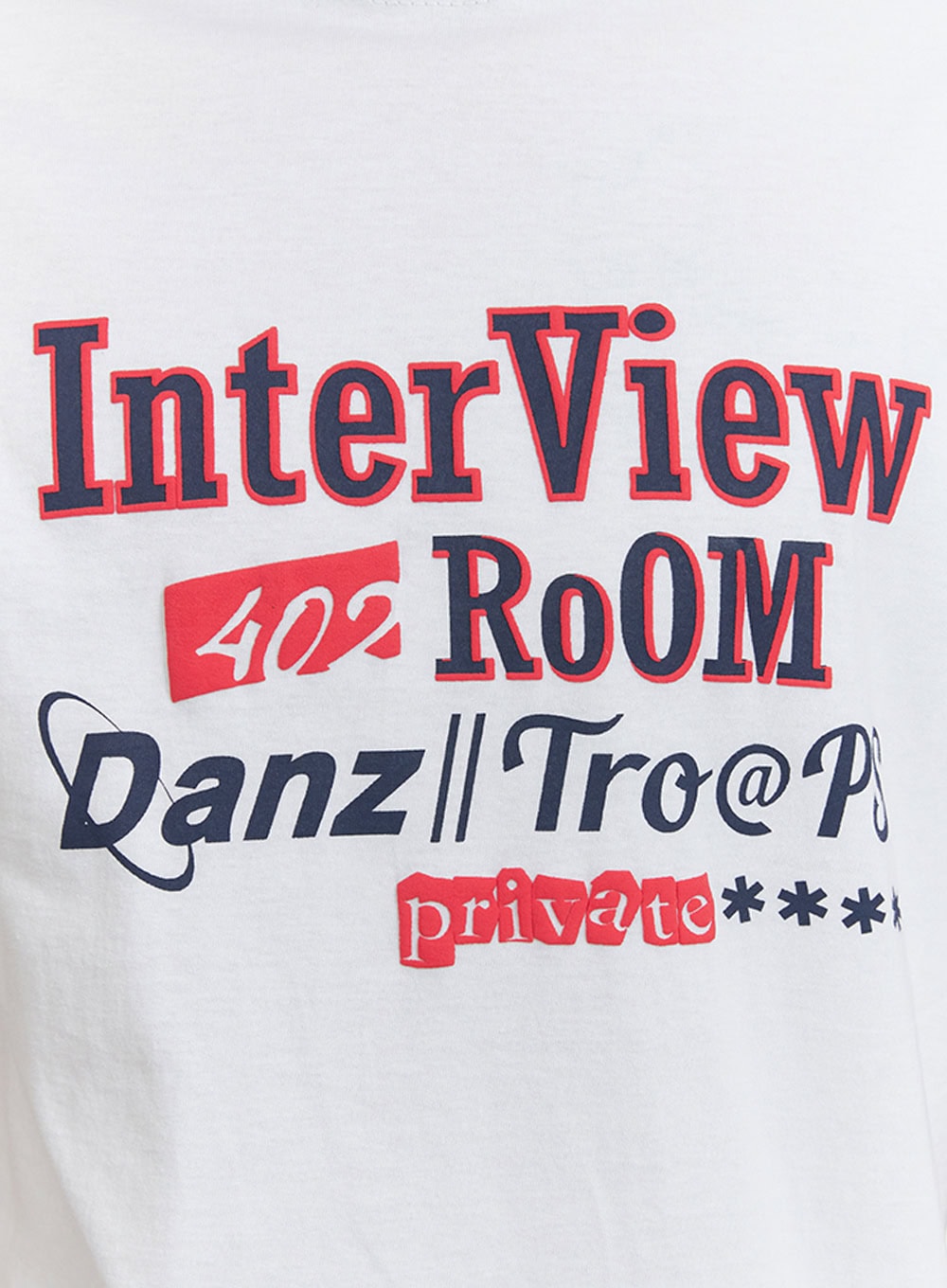 Men's Contrasting Graphic T-Shirt IU419