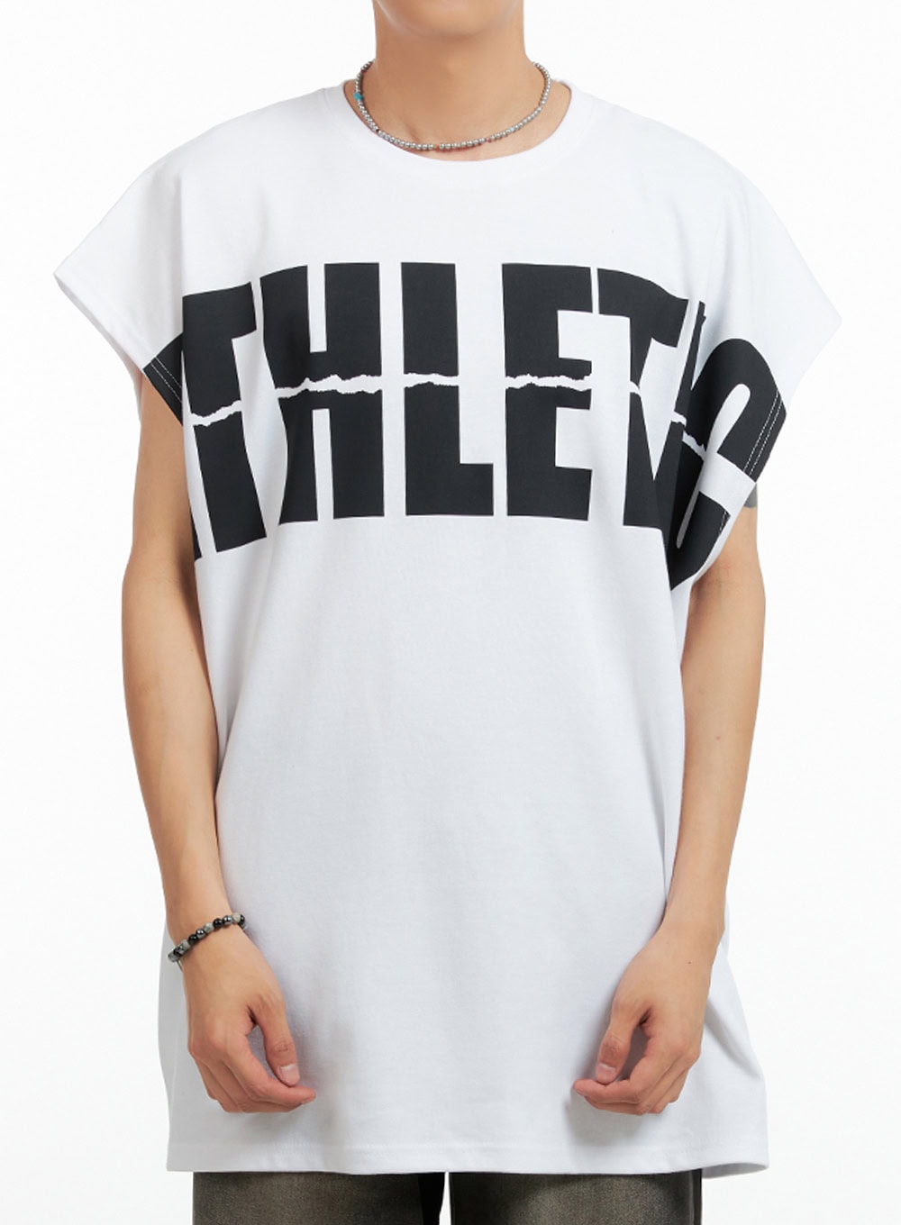 Men's Oversize Sleeveless T-Shirt IG402