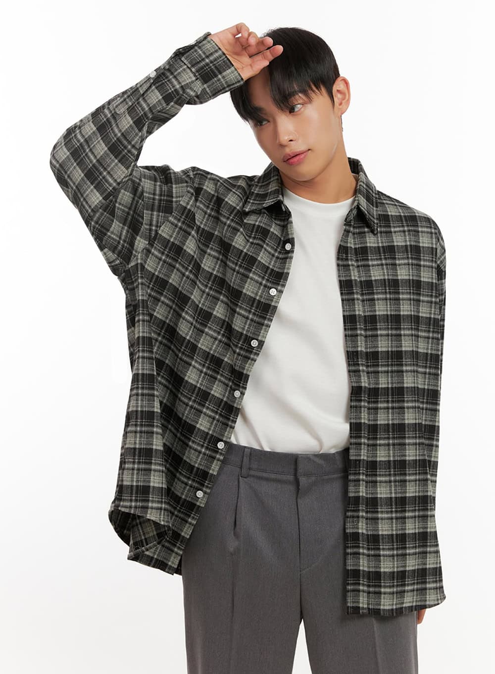 Men's Checkered Flannel ID406