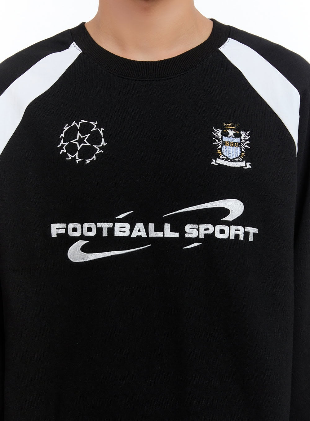 Men's Graphic Raglan Sweatshirt IS413