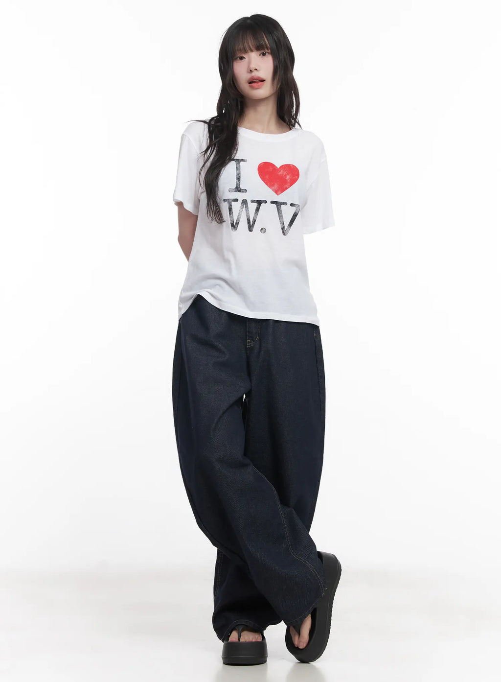 Sheer Heart Graphic Tee CU519