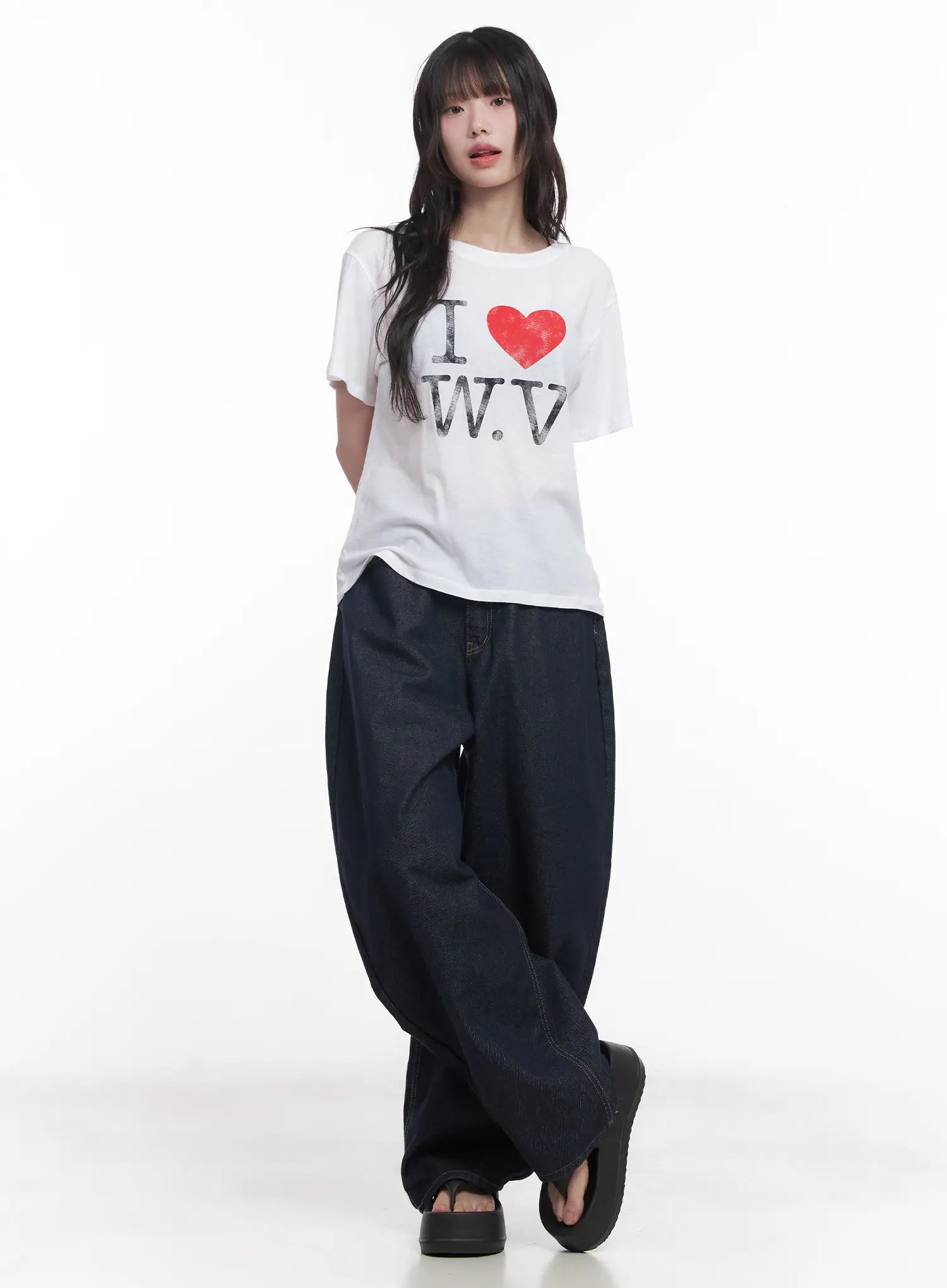 Sheer Heart Graphic Tee CU519