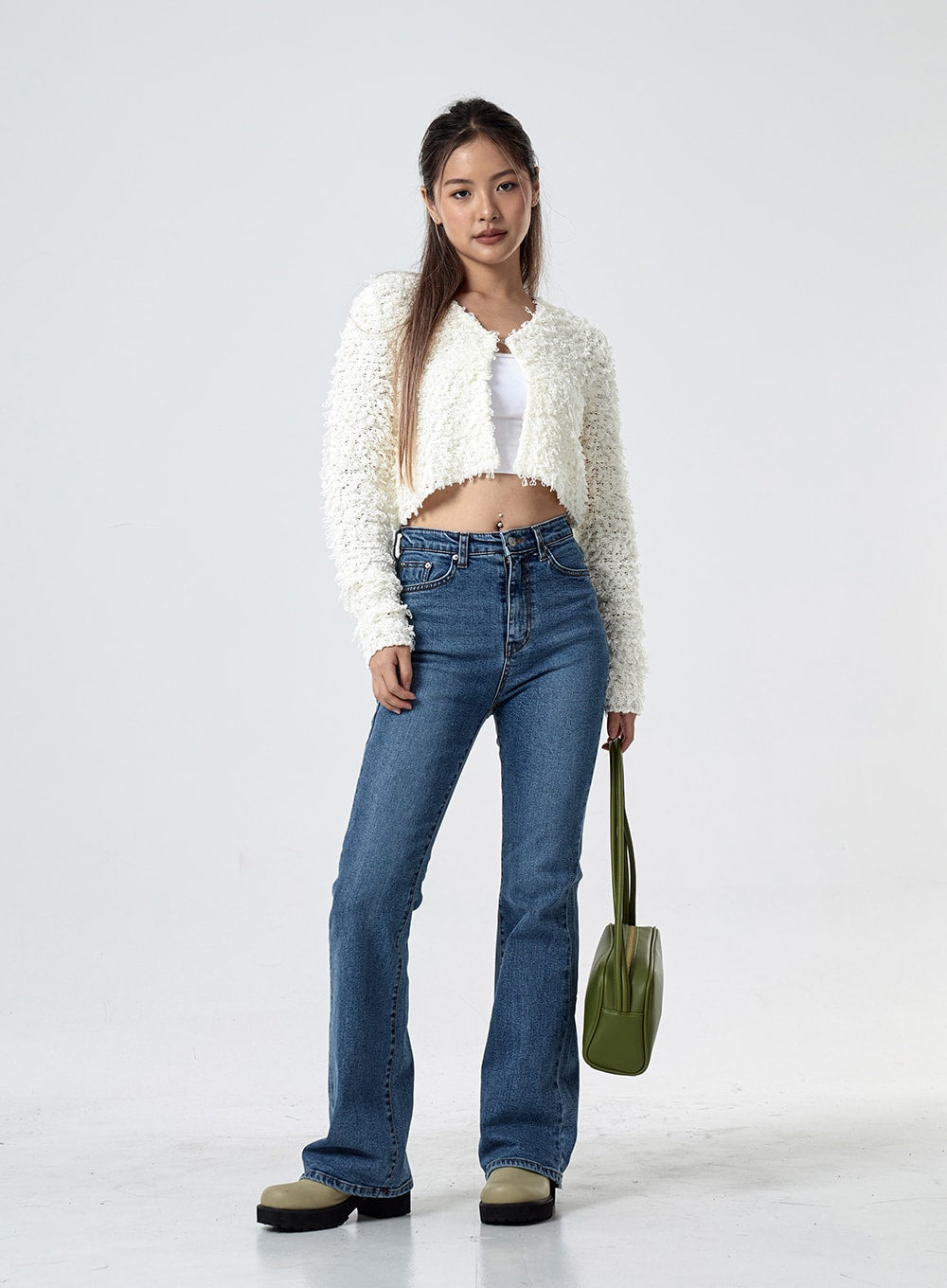 Boot Cut Blue Jeans CG24