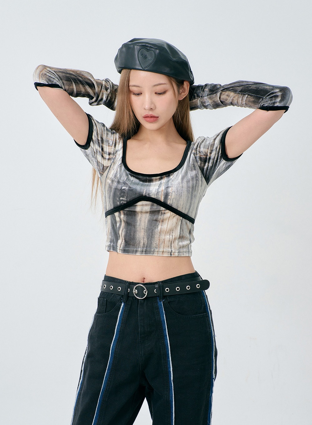 Round Shape Buckle Belt BD23