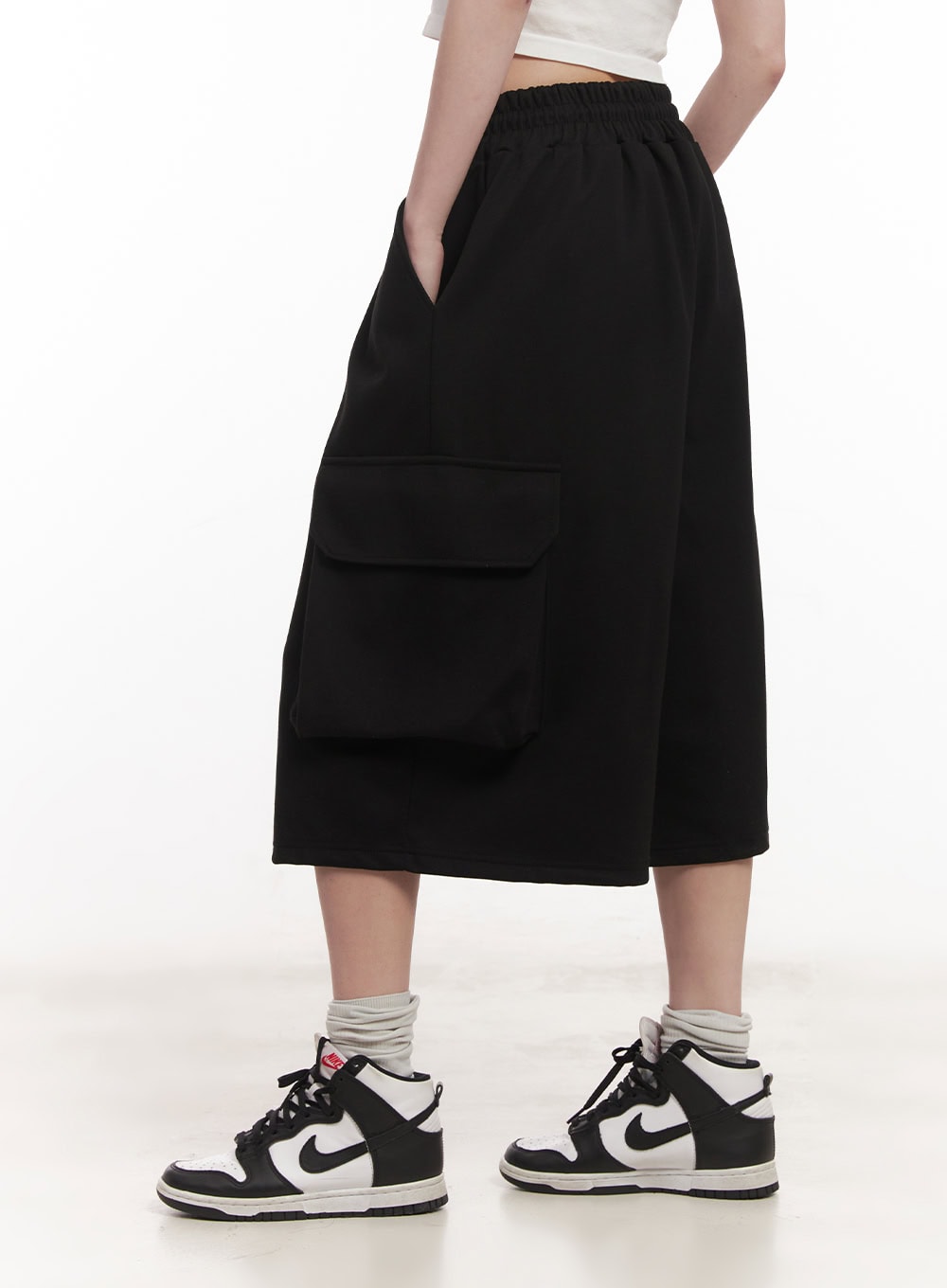 Cargo Oversized Bermuda Sweatshorts CM518