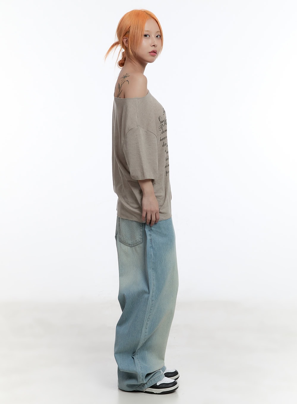 Darci Washed Baggy Jeans CU502