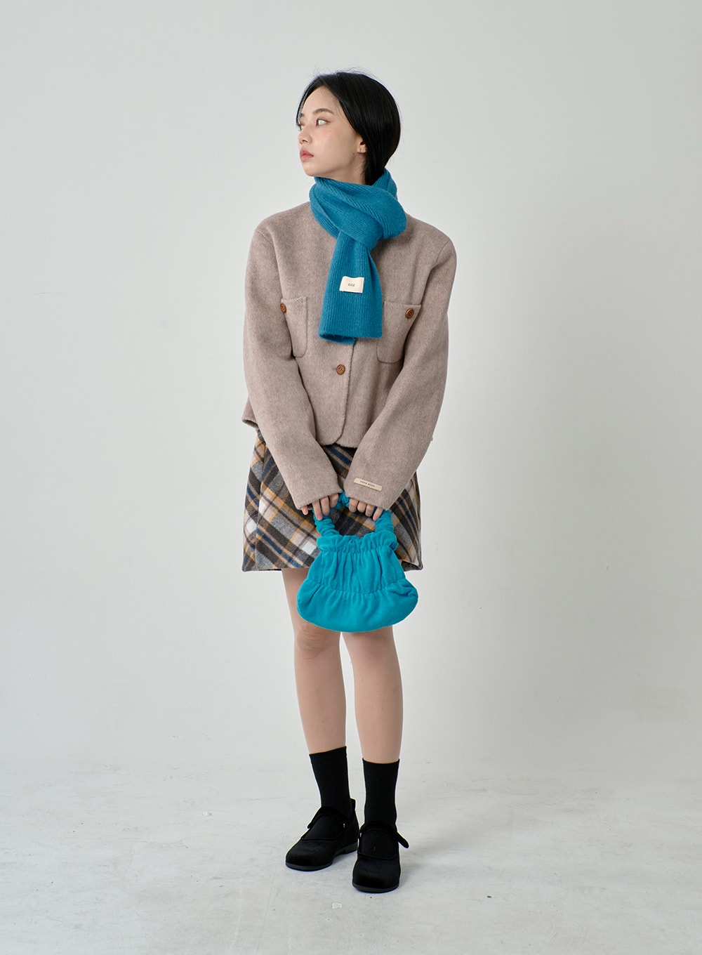 Wooden Button Jacket ON11