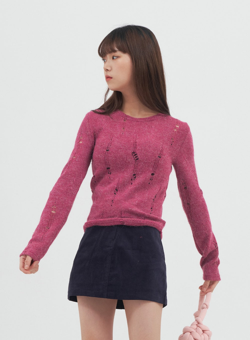 Destroyed Knit Pullover N2