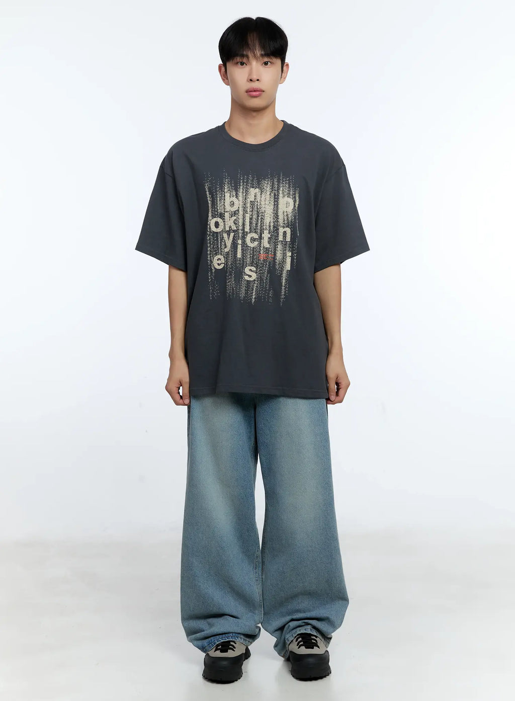 Men's Brooklyn Graphic Oversized Tee IG519