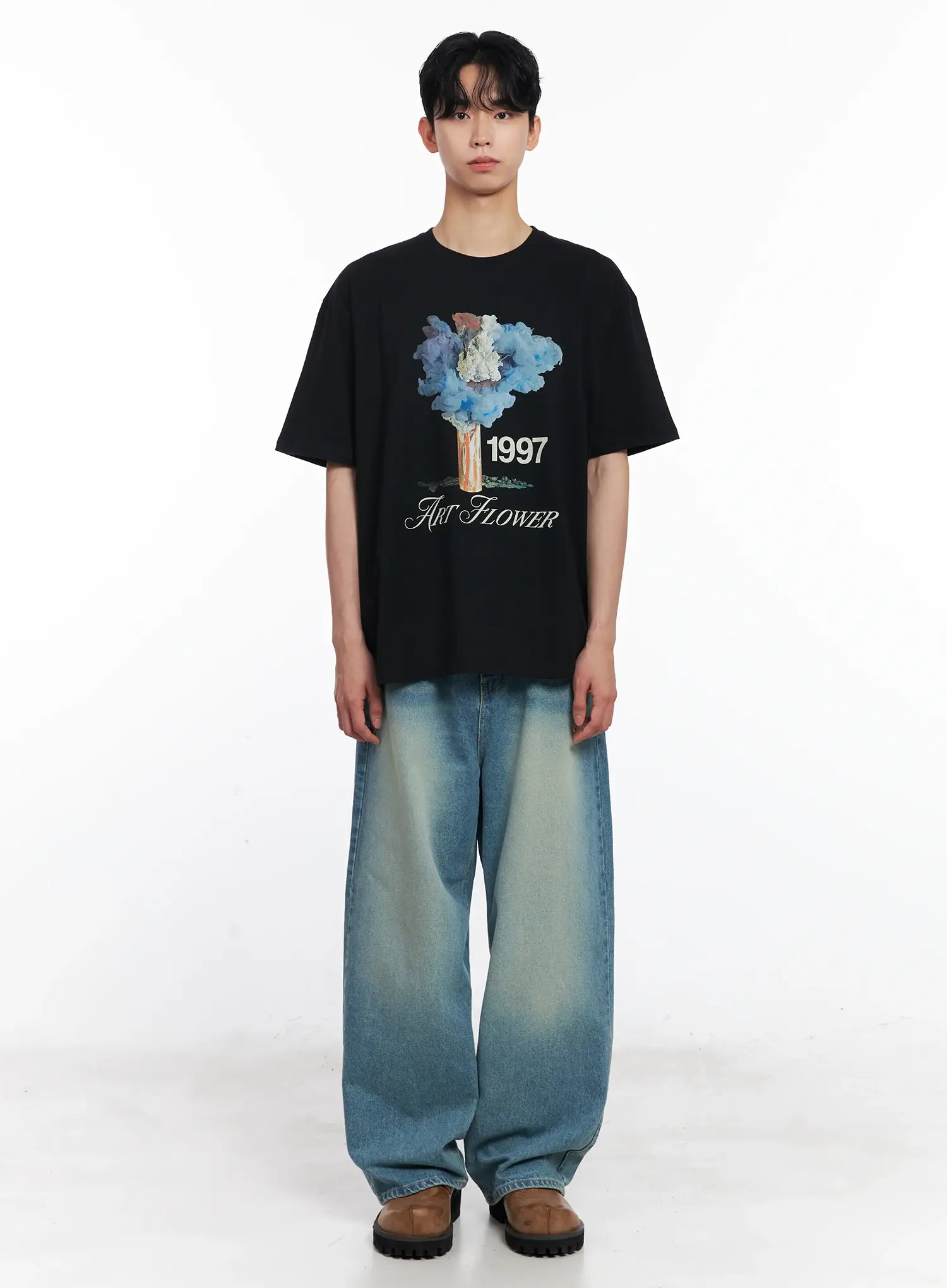 Men's Relaxed Light Blue-Wash Jeans IL501