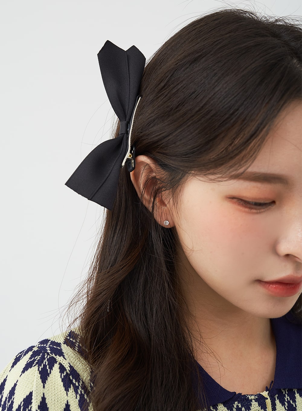 Ribbon Hair Pin BG18