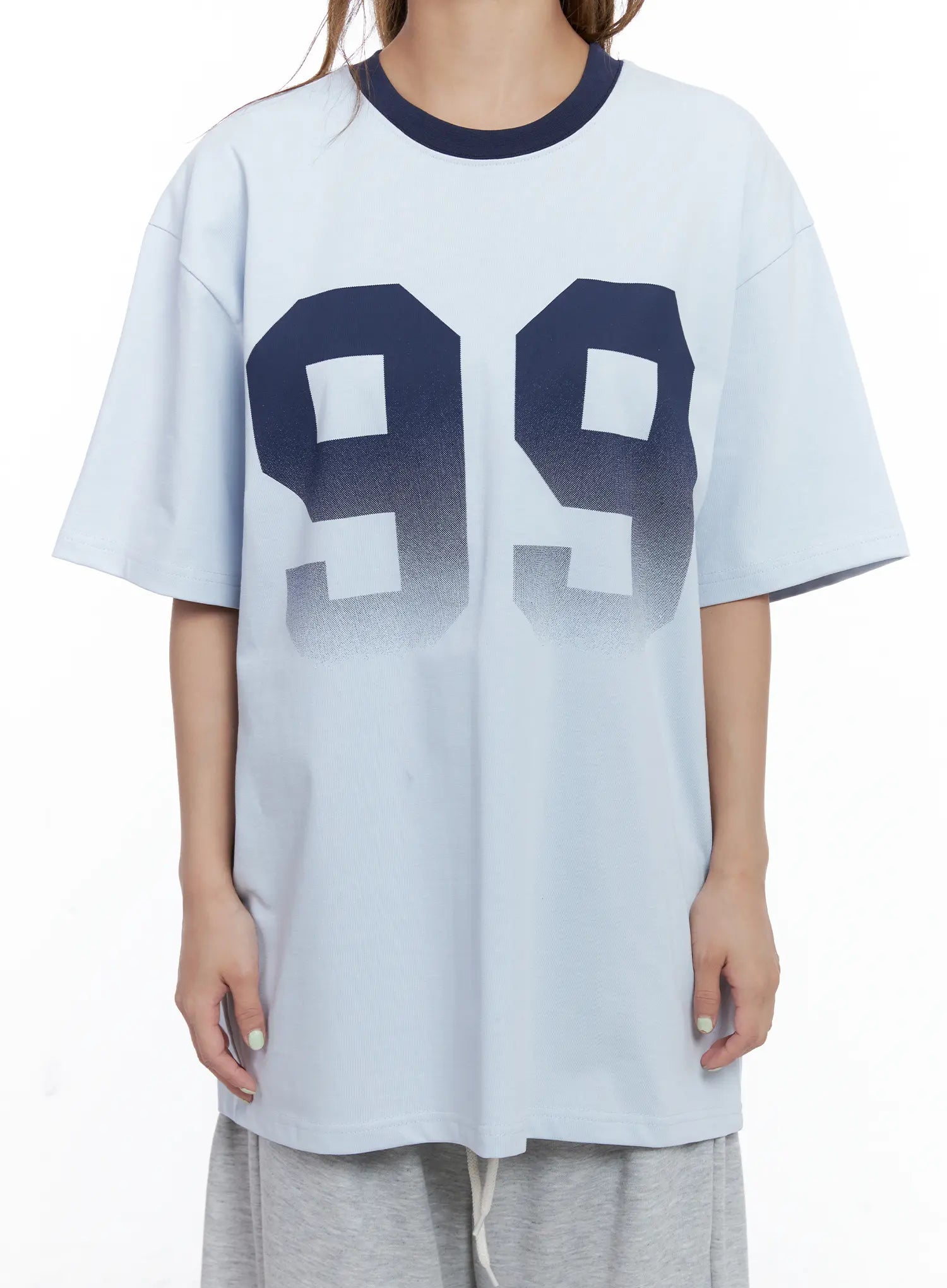 Oversized Graphic Tee CL514