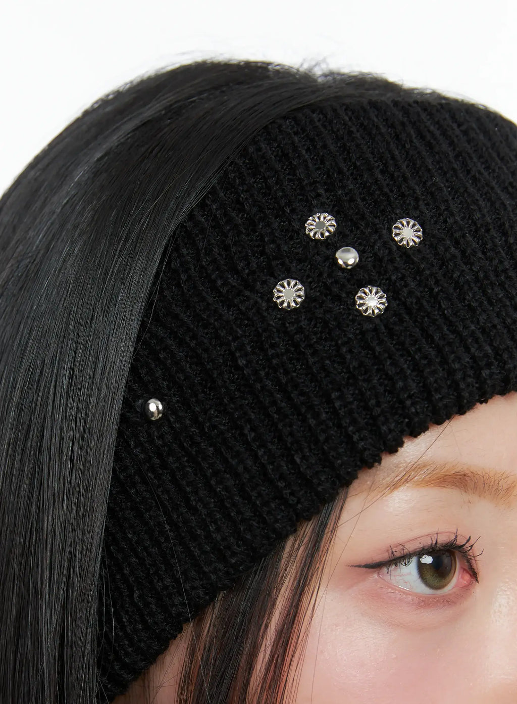 Studded Knit Headband CS503