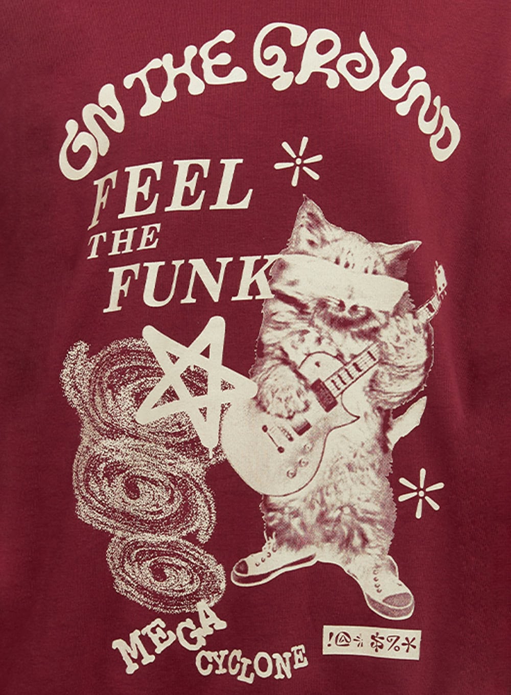 Graphic Cotton Sweatshirt IS427