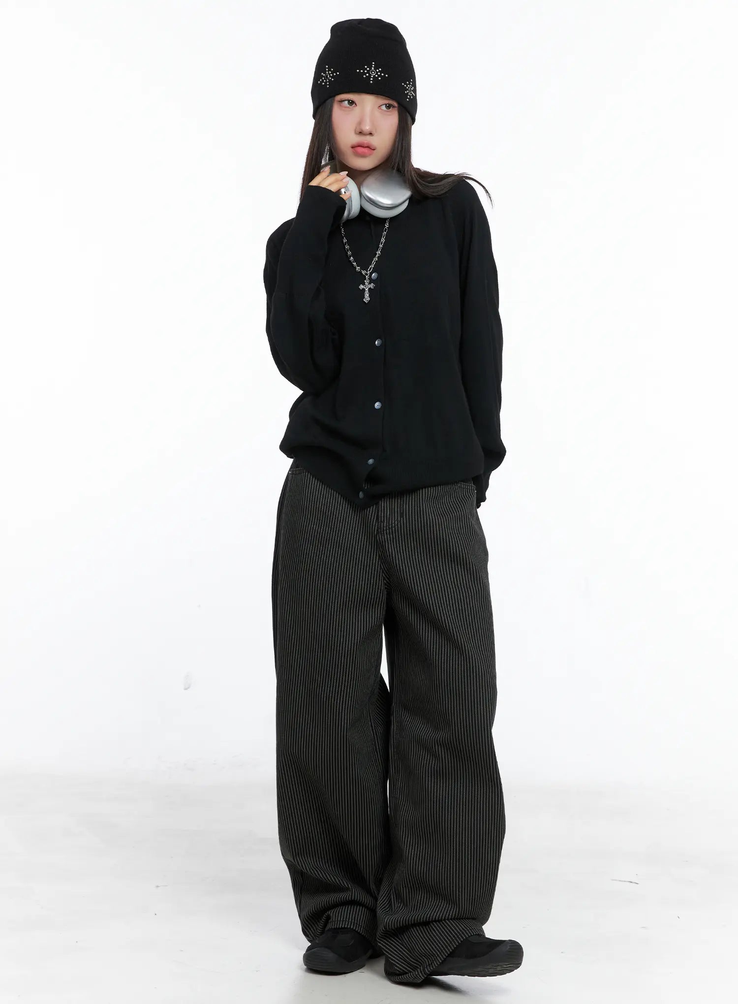 Casual Hooded Knit Cardigan CS503