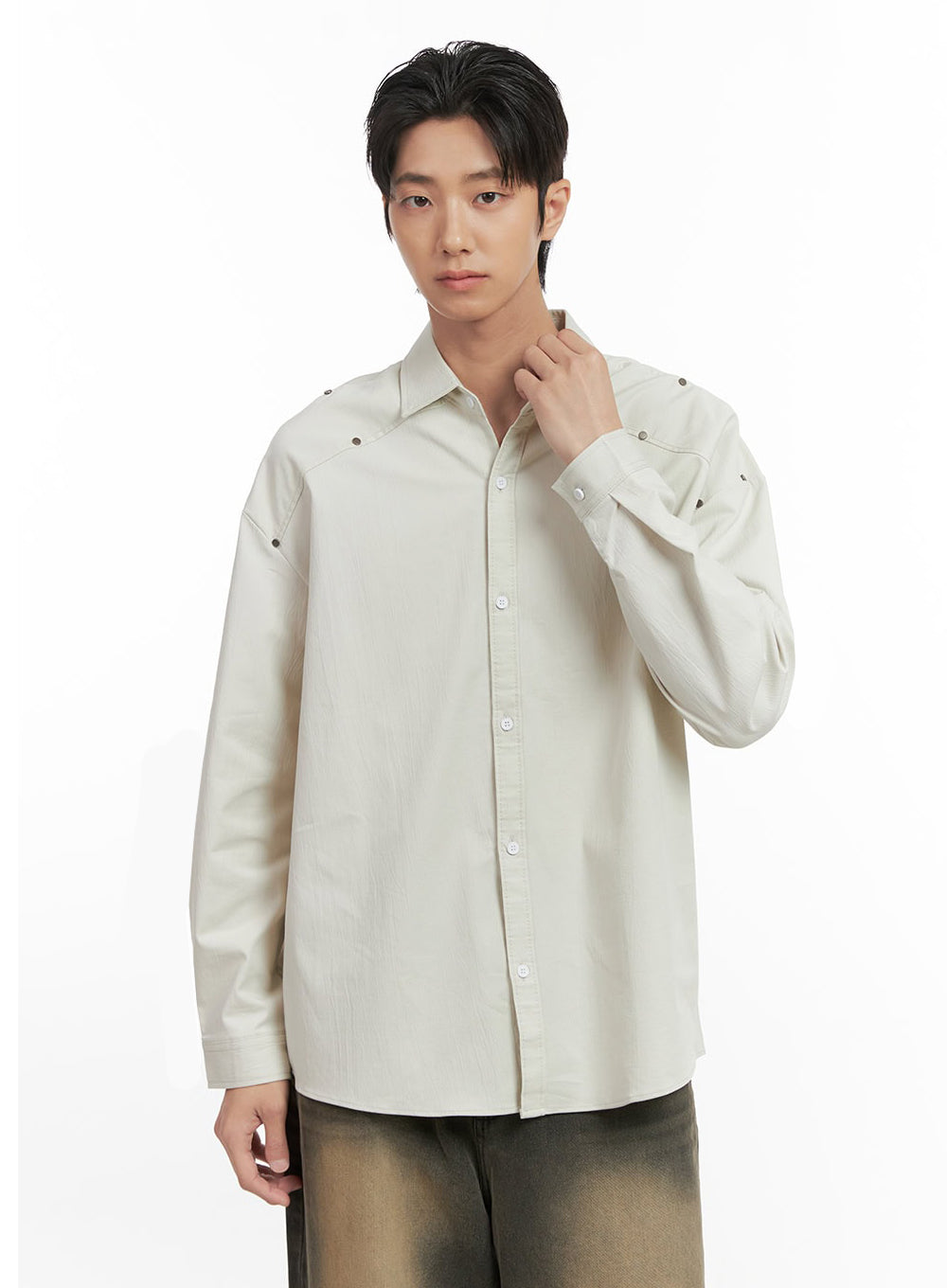 Men's Classy Collar Buttoned Shirt ID406