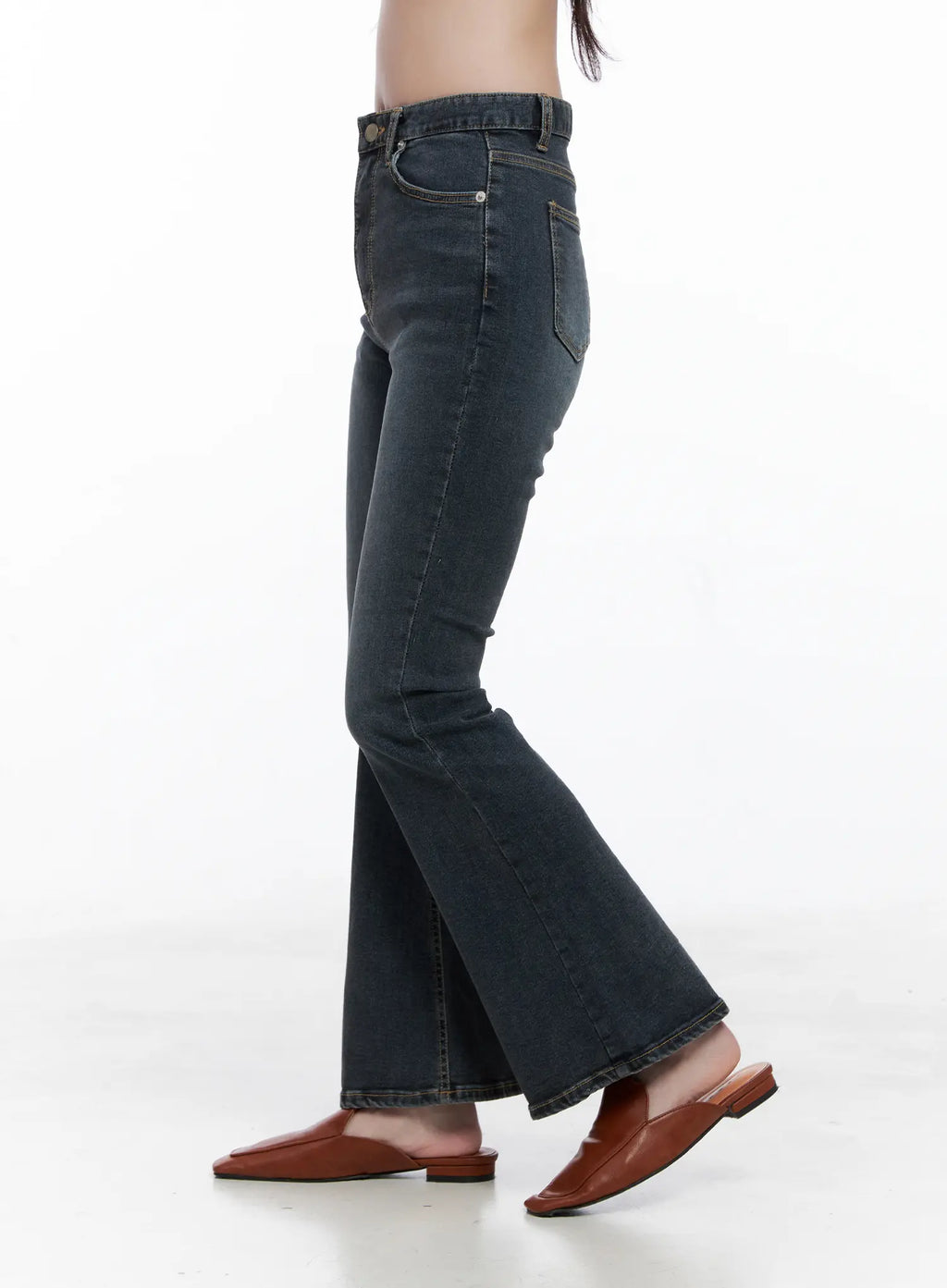 Amaya High Waist Bootcut Jeans CS523