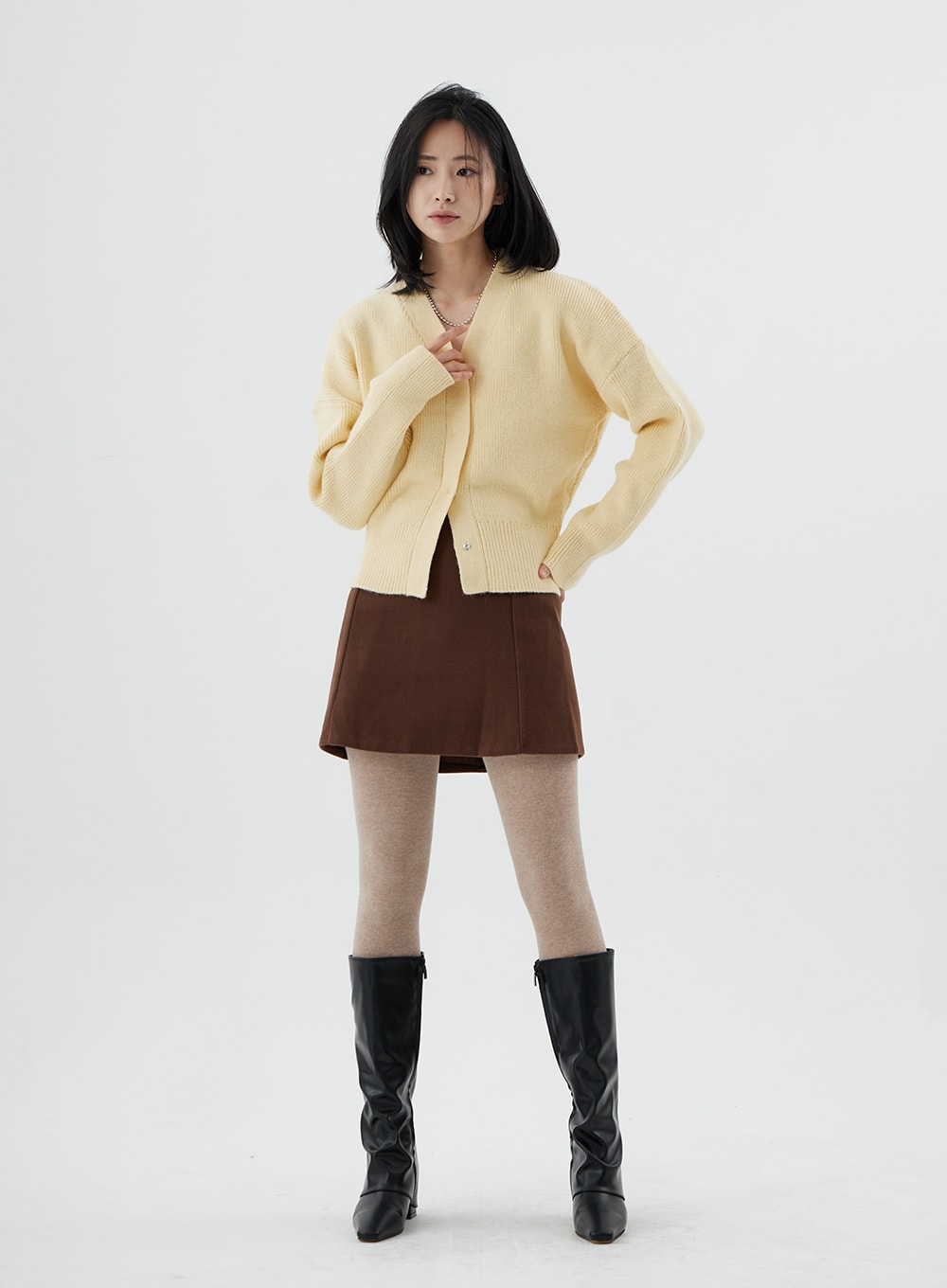 Snap Button Cardigan ON01