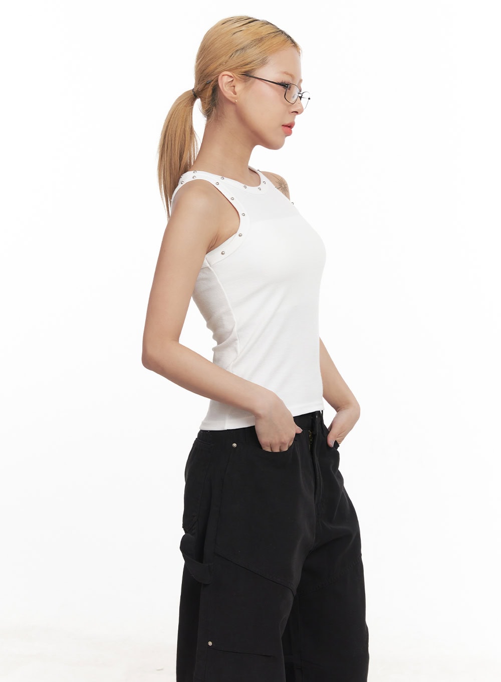 Essential Studded Tank Top CM506