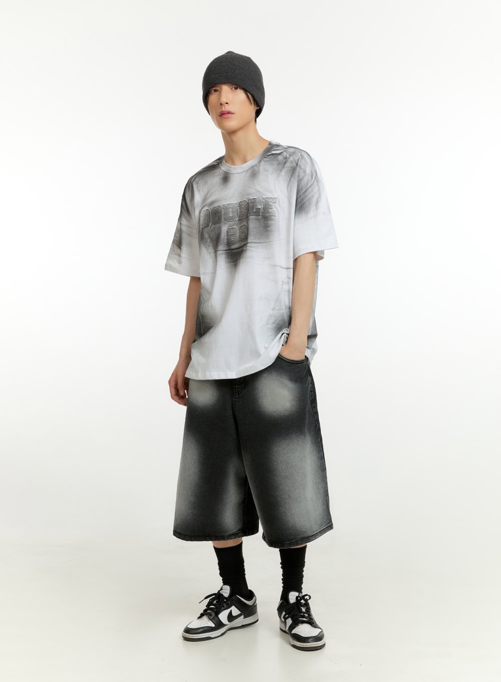 Men's Washed Shorts IL418