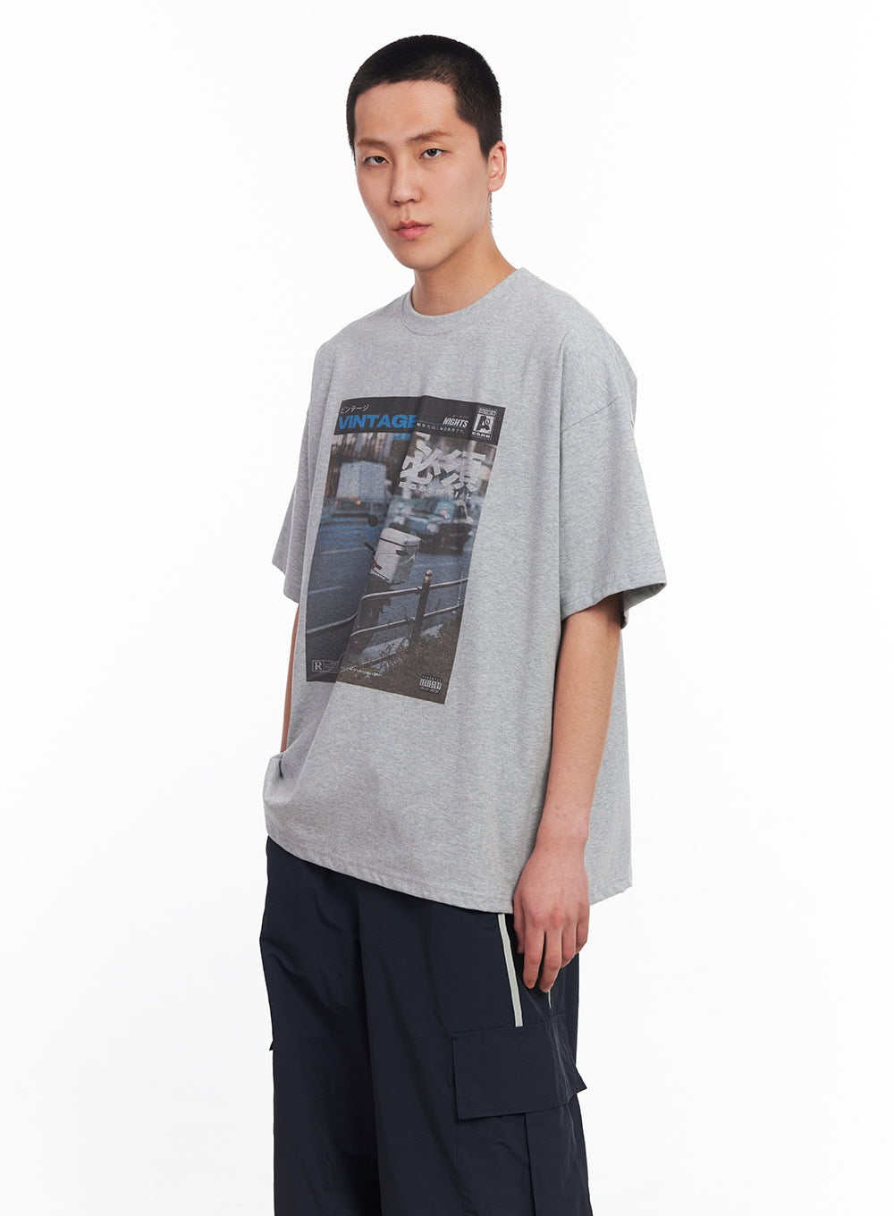 Men's Vintage Graphic T-Shirt IU512