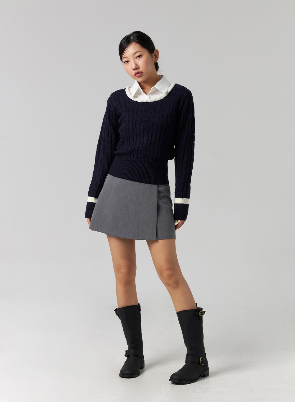 Classic Cable Knit Sweater CG329