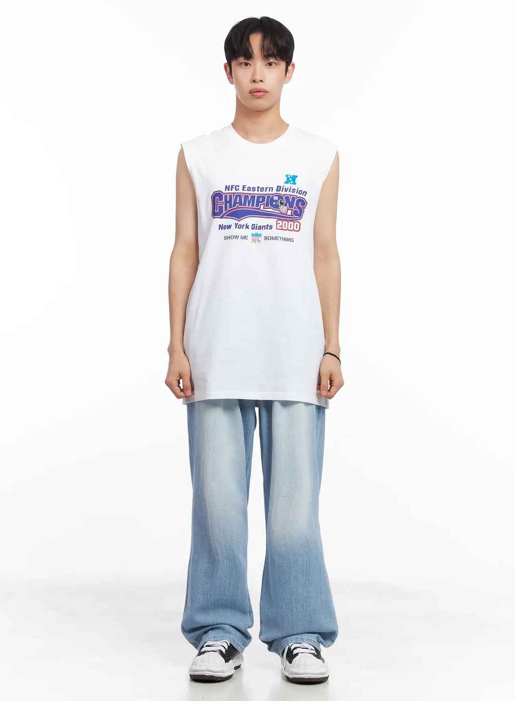 Men's Graphic Sleeveless Shirt IU519