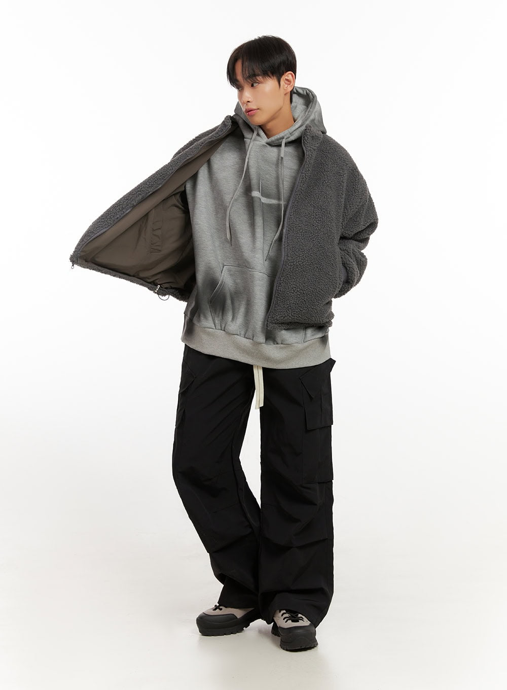 Men's Reversible Puffer Jacket ID406