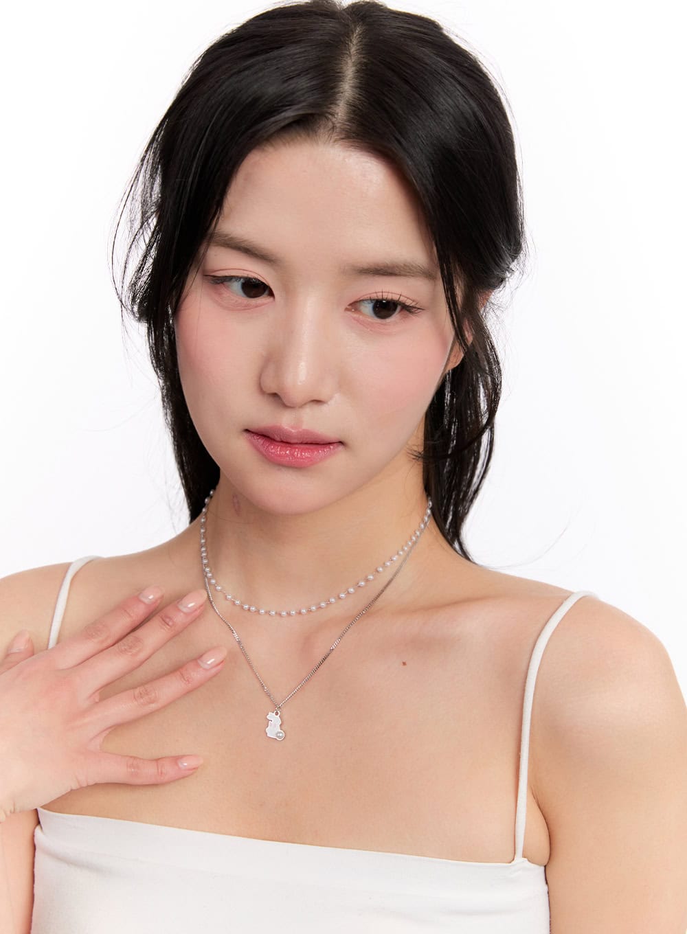 Bunny Rabbit Layer Necklace IM528