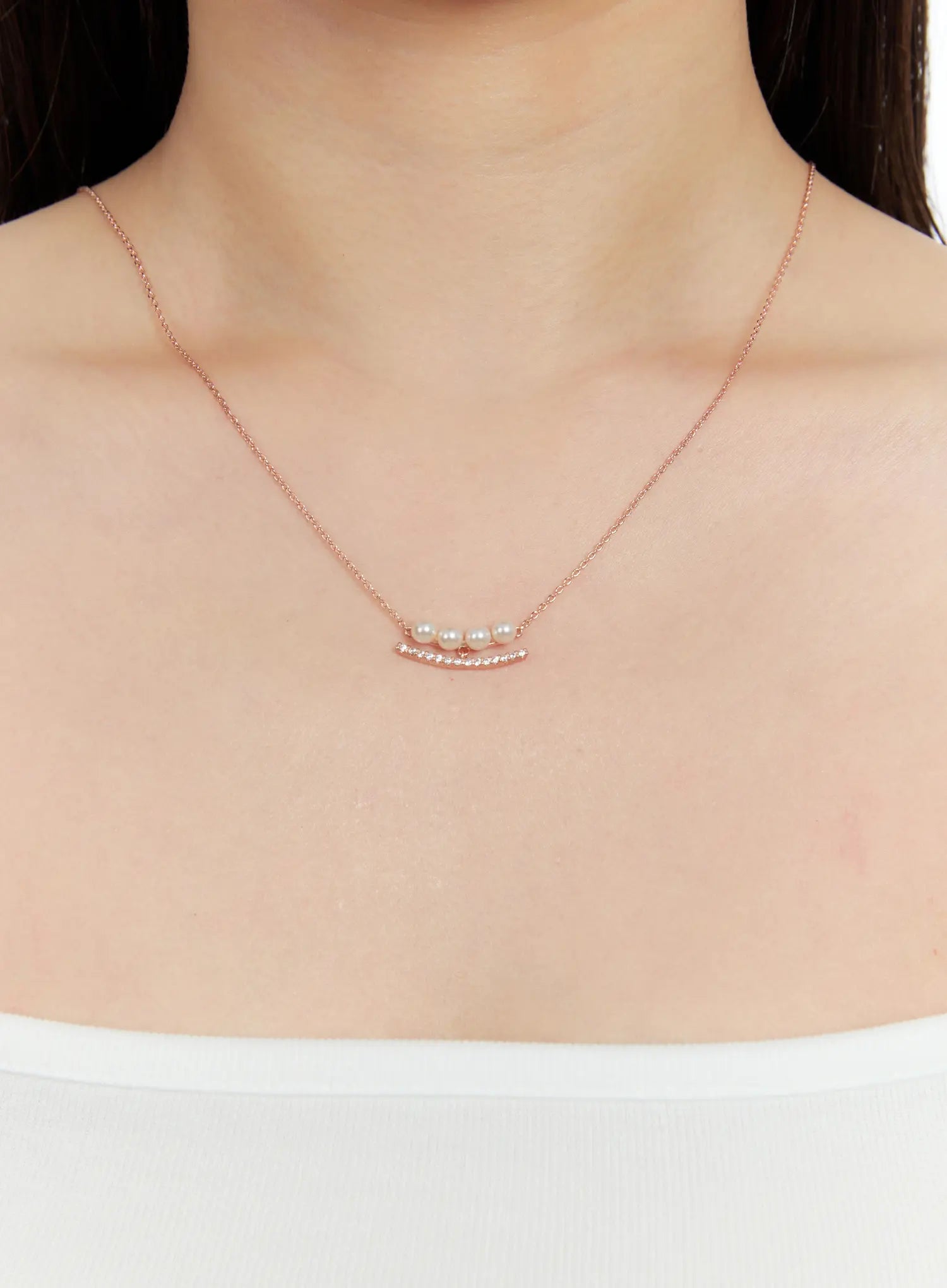 Pearl Nest Necklace IS517