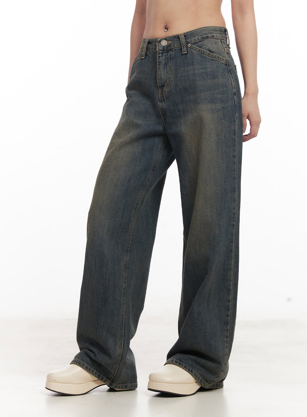 April Wide-Leg Jeans CM505