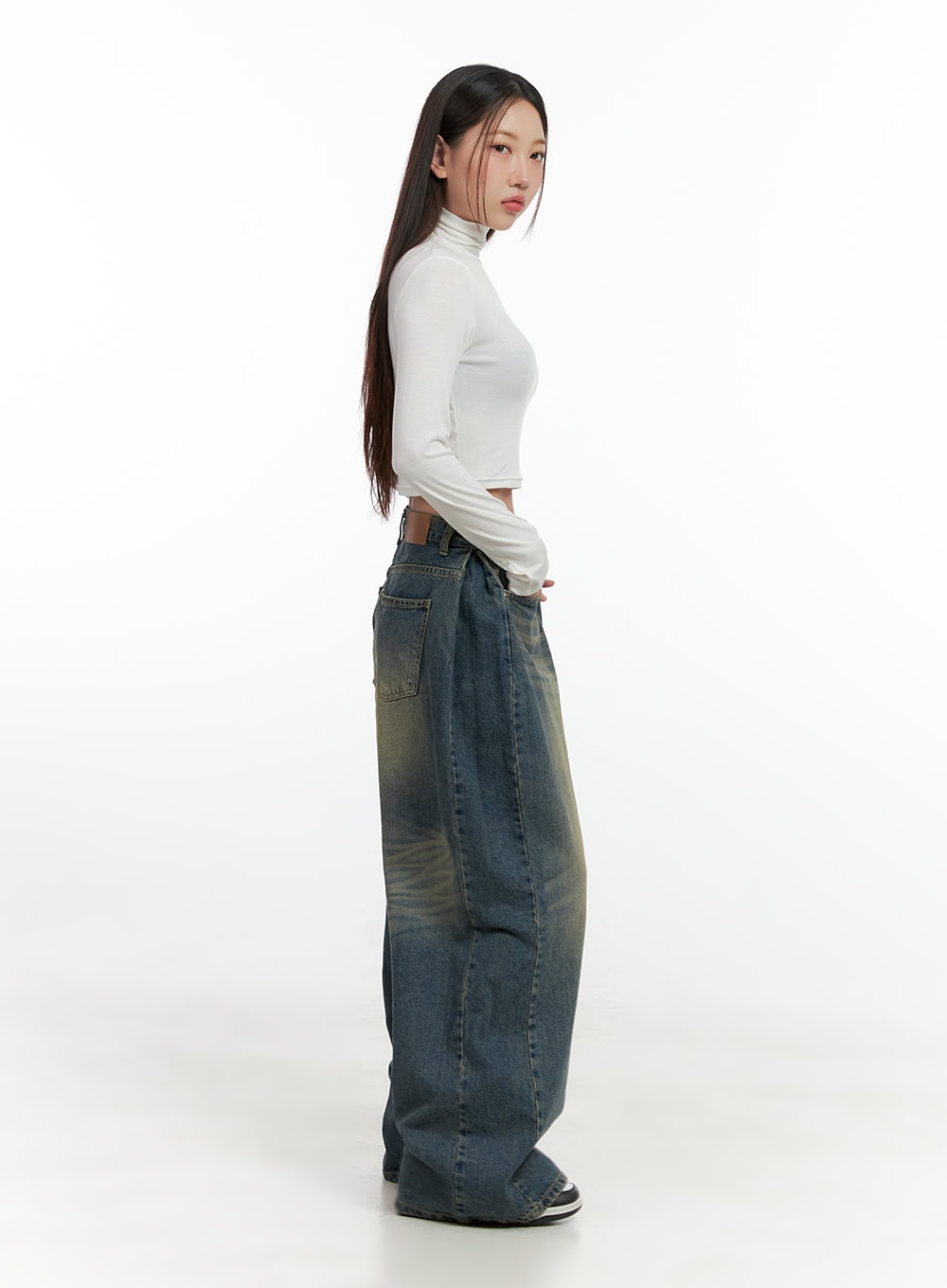 Solid Spandex Crop Top CN412